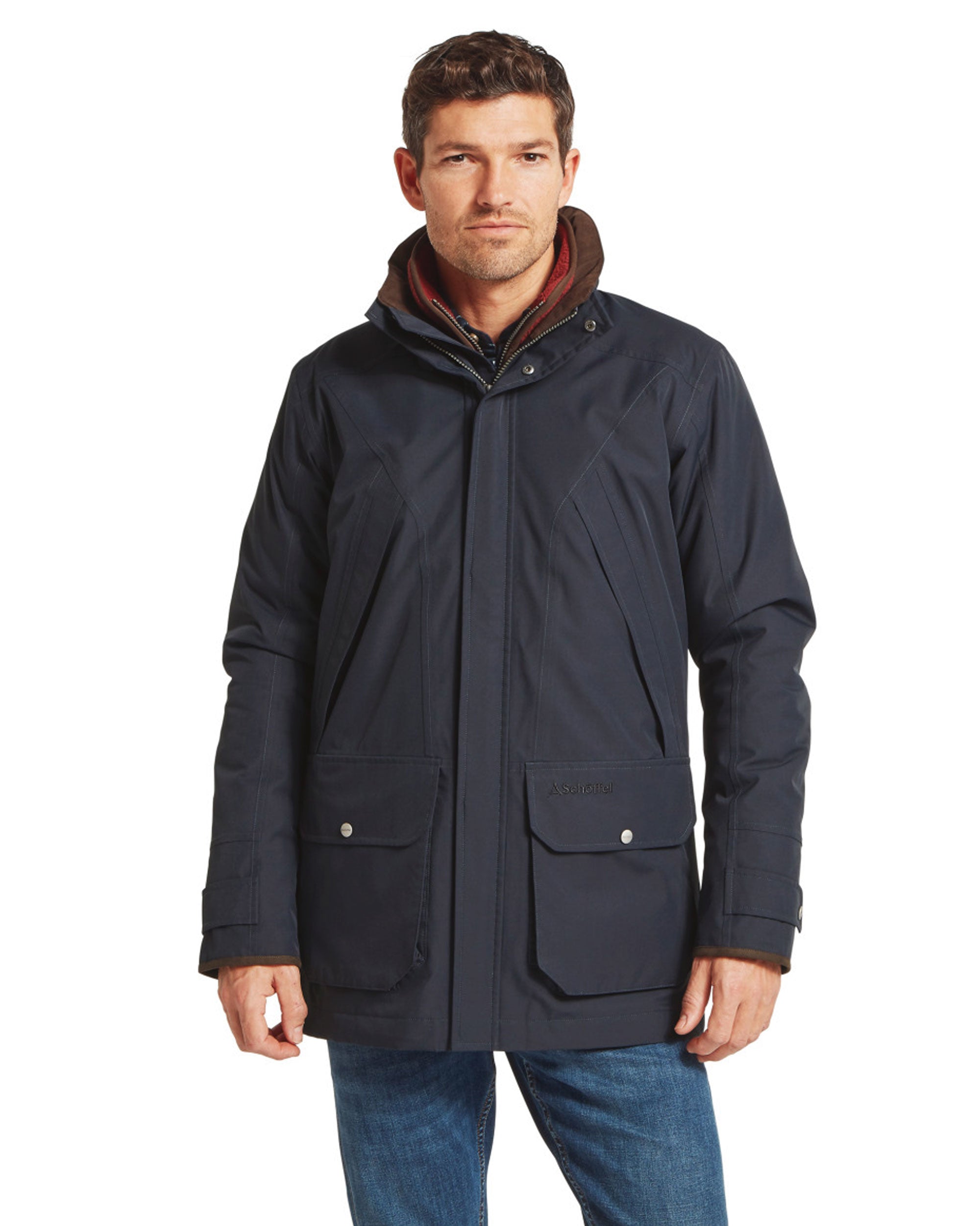 Barrow Country Coat - Carbon Navy