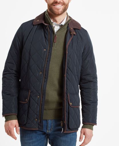 Barrowden Quilt Jacket - Midnight