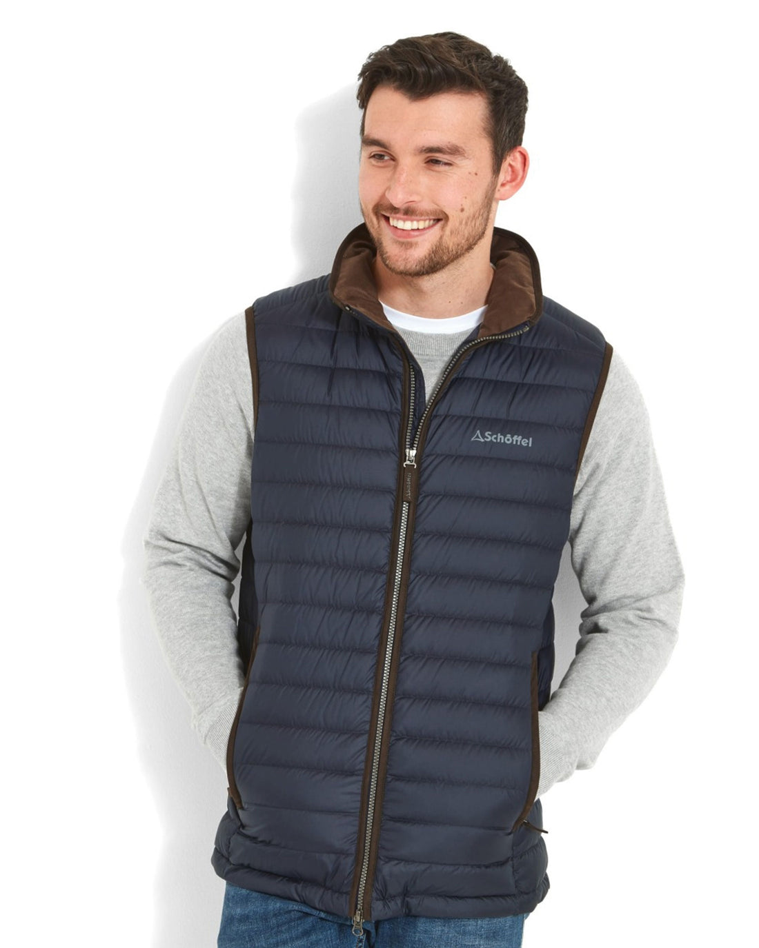Bowden Down Gilet - True Navy