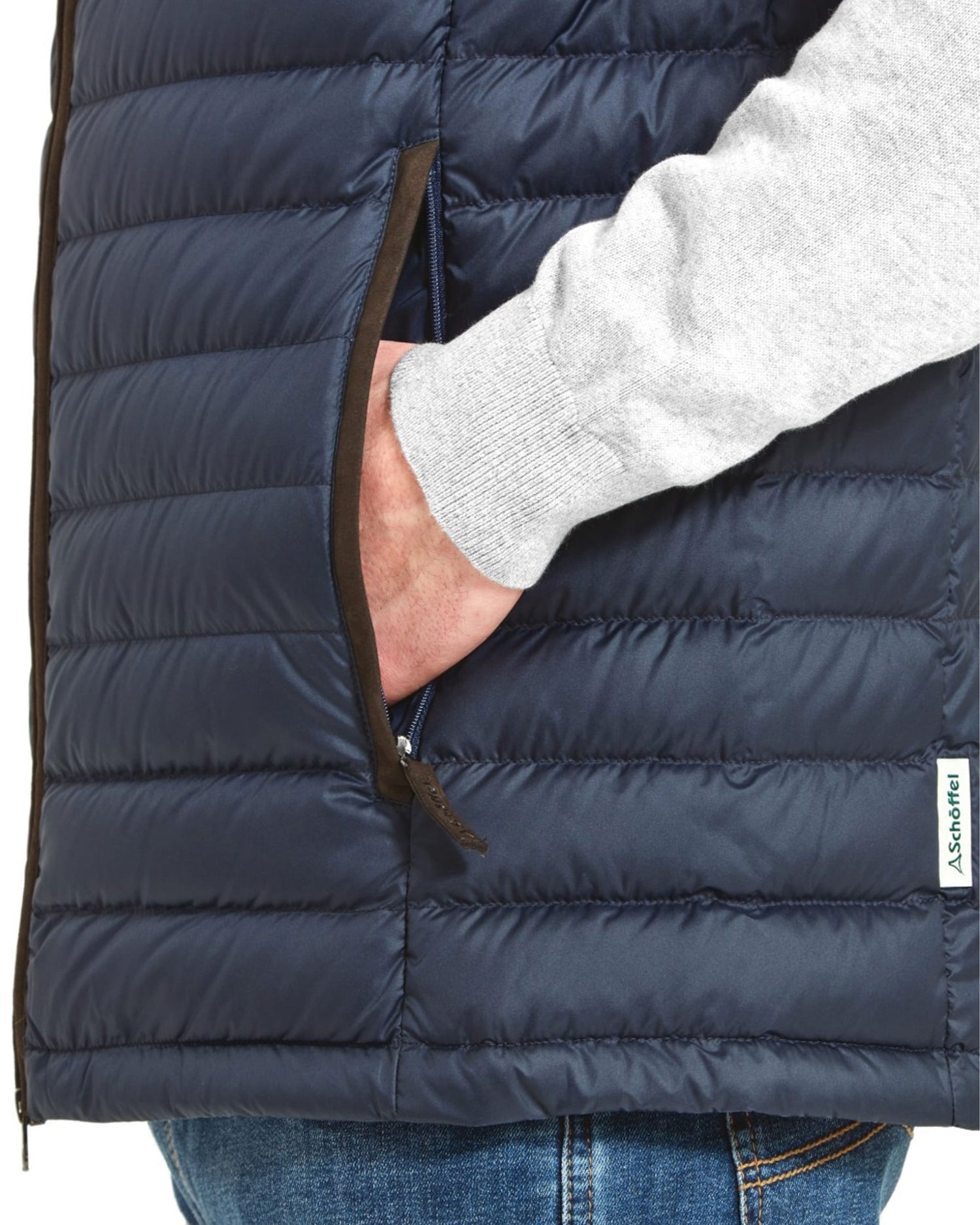 Bowden Down Gilet - True Navy