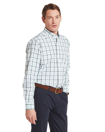 Brancaster Classic Shirt - Deep Pine Check