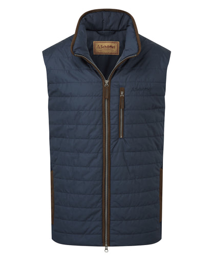 Brora Quilted Gilet - Navy