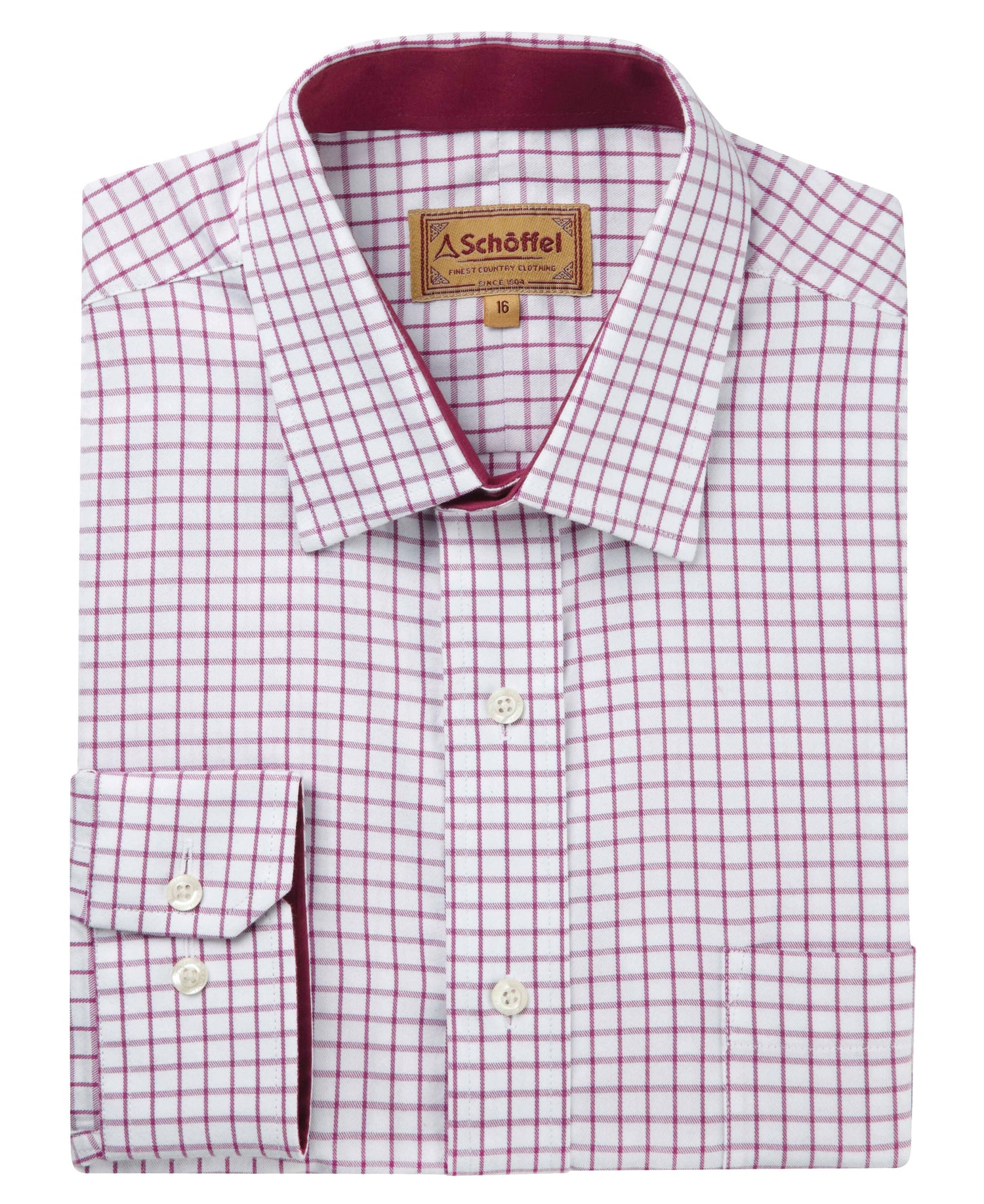 Cambridge Classic Shirt - Raspberry