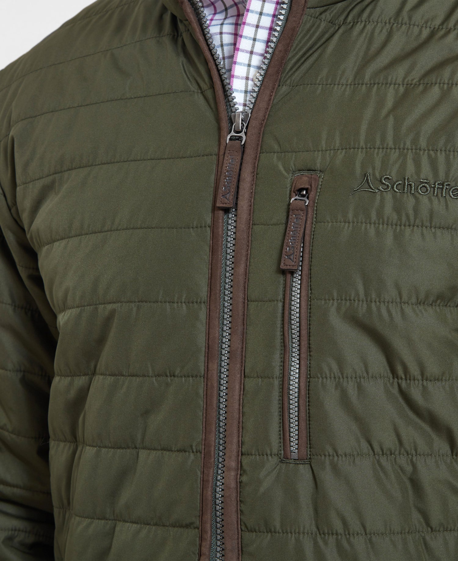 Carron Quilted Jacket - Forest