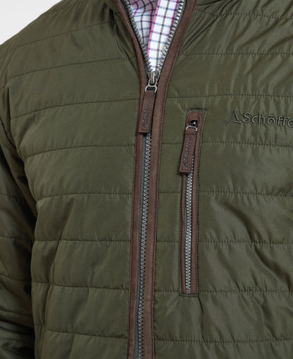 Carron Quilted Jacket - Forest