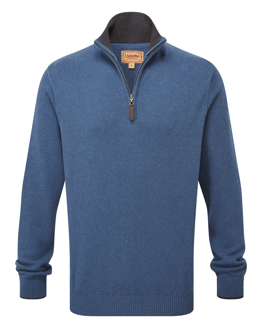 Castlebay 1/4 Zip Jumper - Force Blue