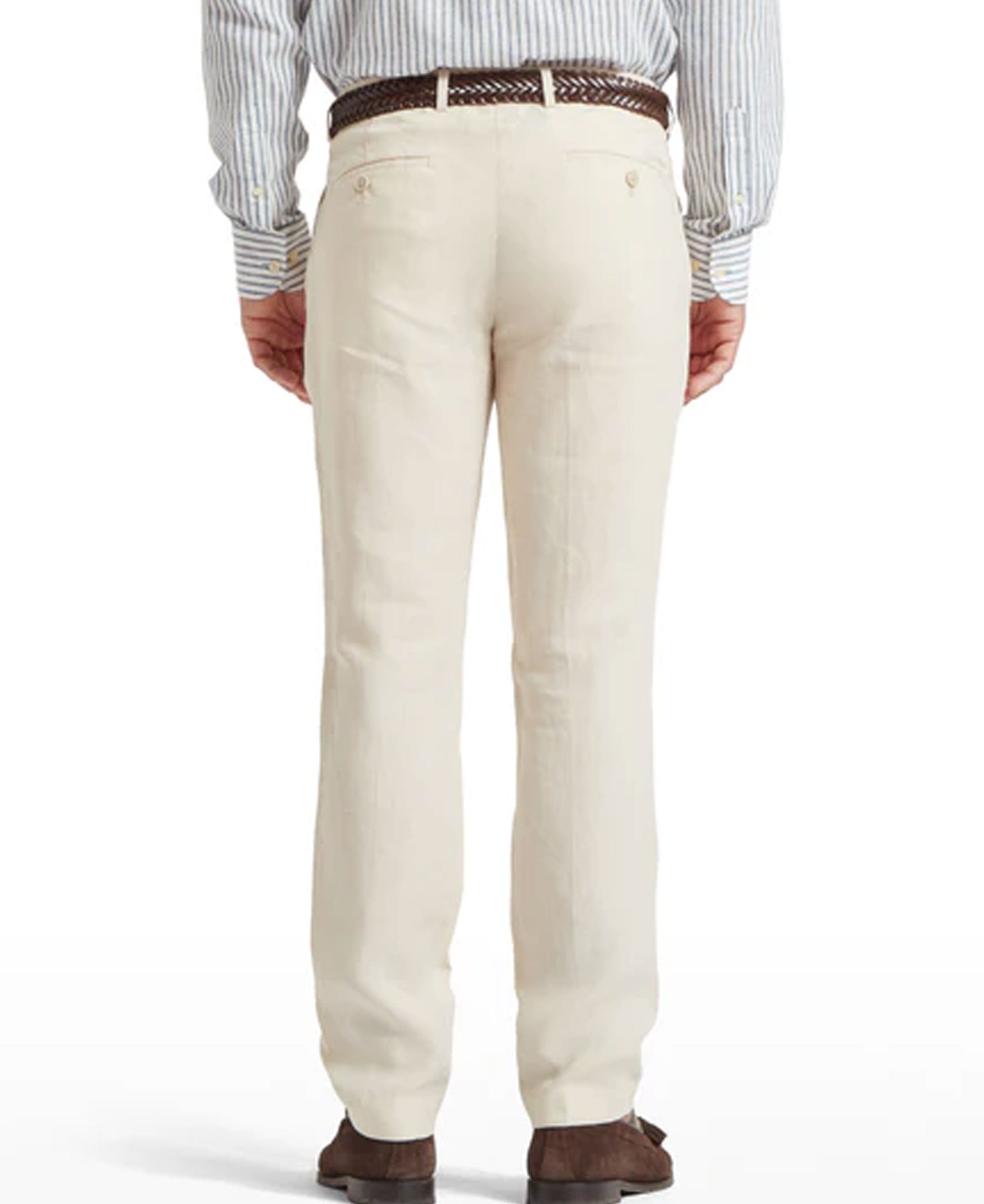 Chilham Linen Trouser - Oat