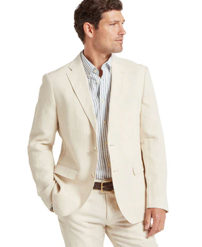 Cowes Linen Jacket - Oat