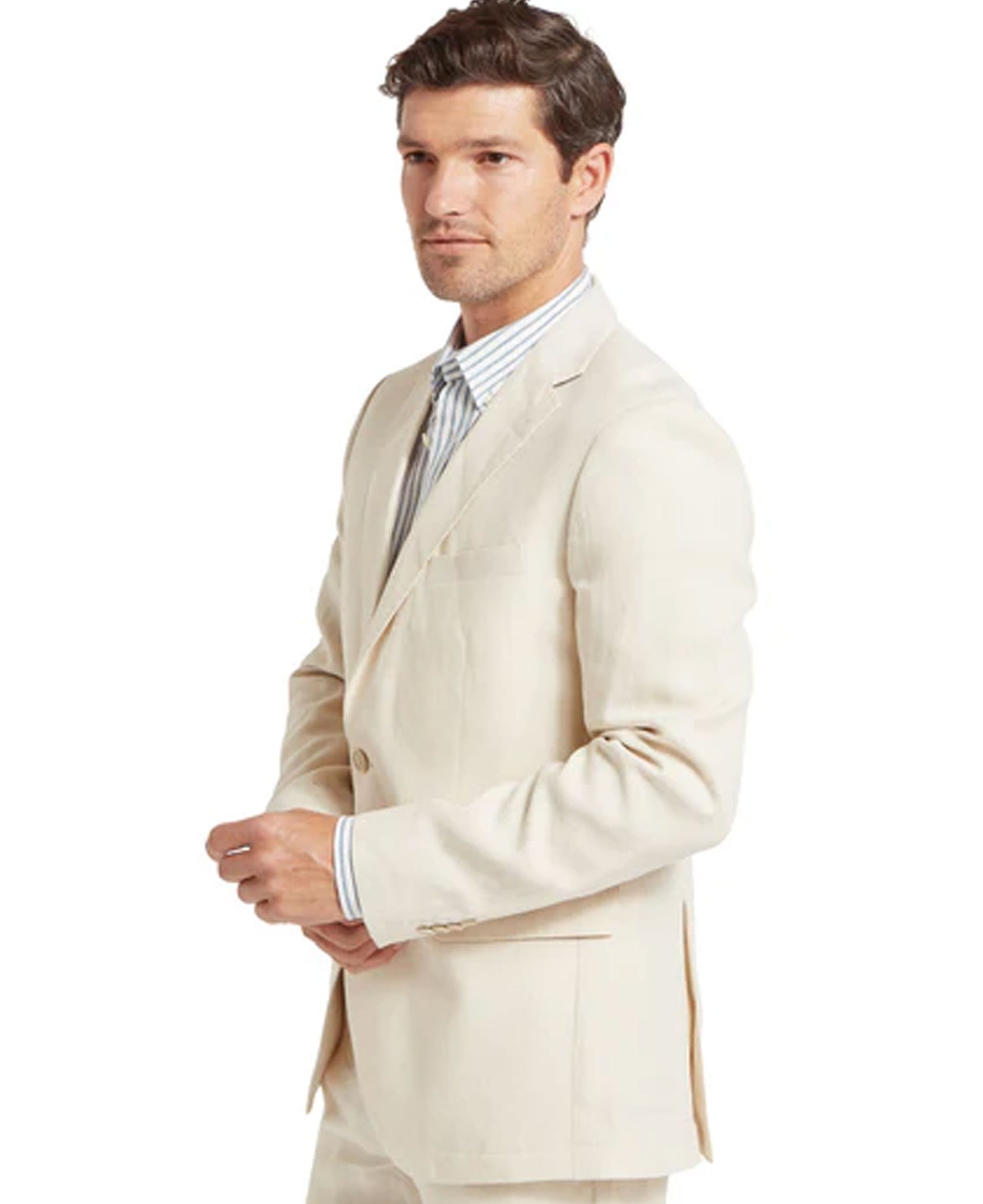 Cowes Linen Jacket - Oat