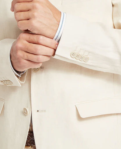 Cowes Linen Jacket - Oat