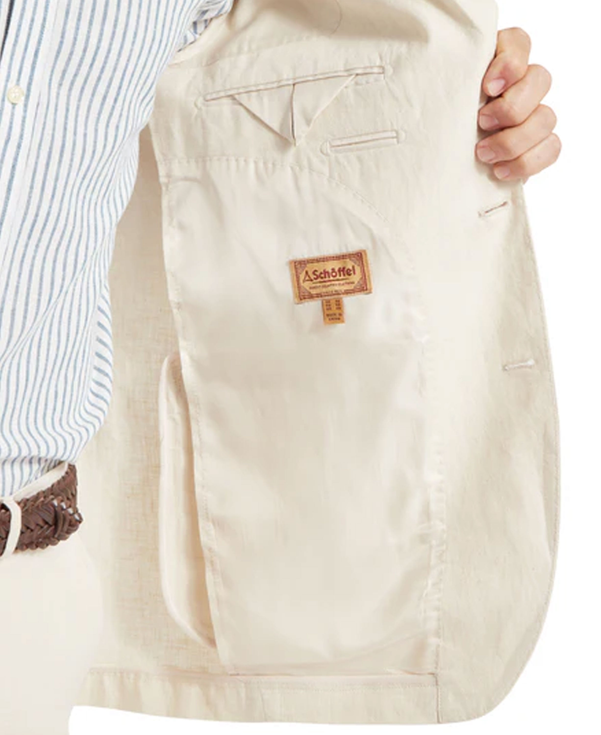 Cowes Linen Jacket - Oat