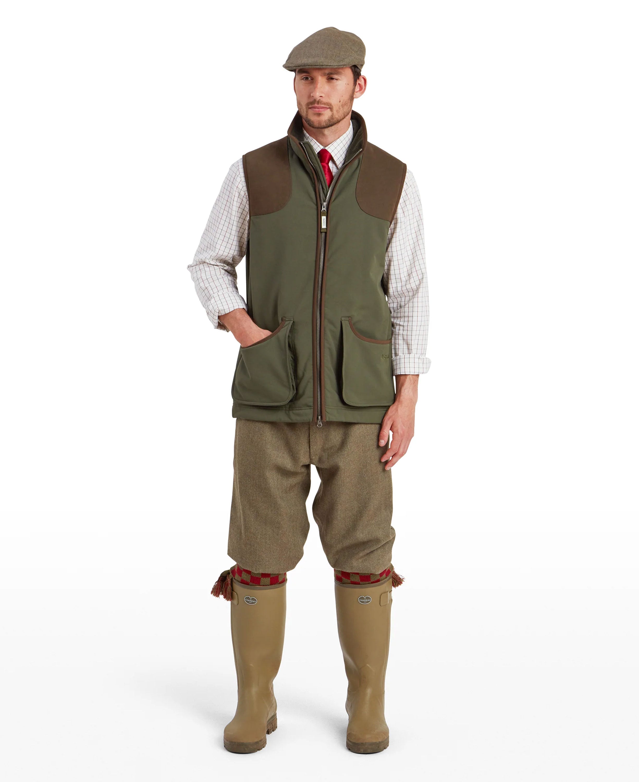 Gunby Gilet - Forest