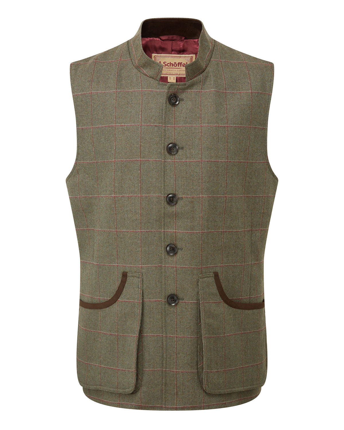 Holcot Tweed Waistcoat - Lochlane Tweed