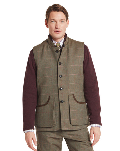 Holcot Tweed Waistcoat - Lochlane Tweed