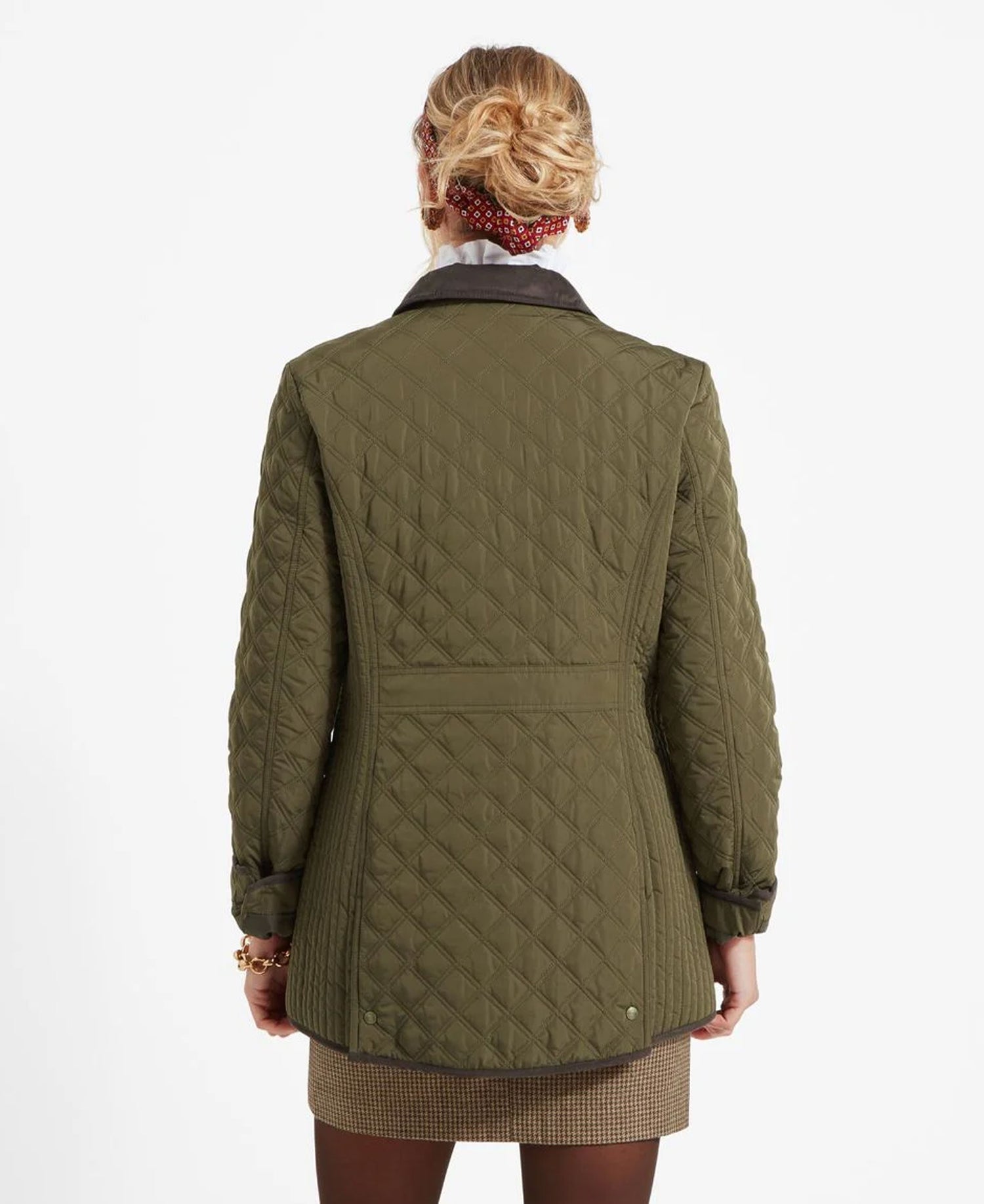 Lilymere Quilt Jacket - Olive