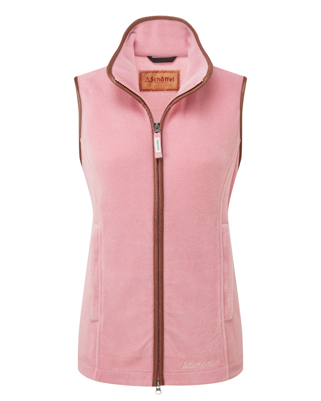 Lyndon II Fleece Gilet - Antique Rose