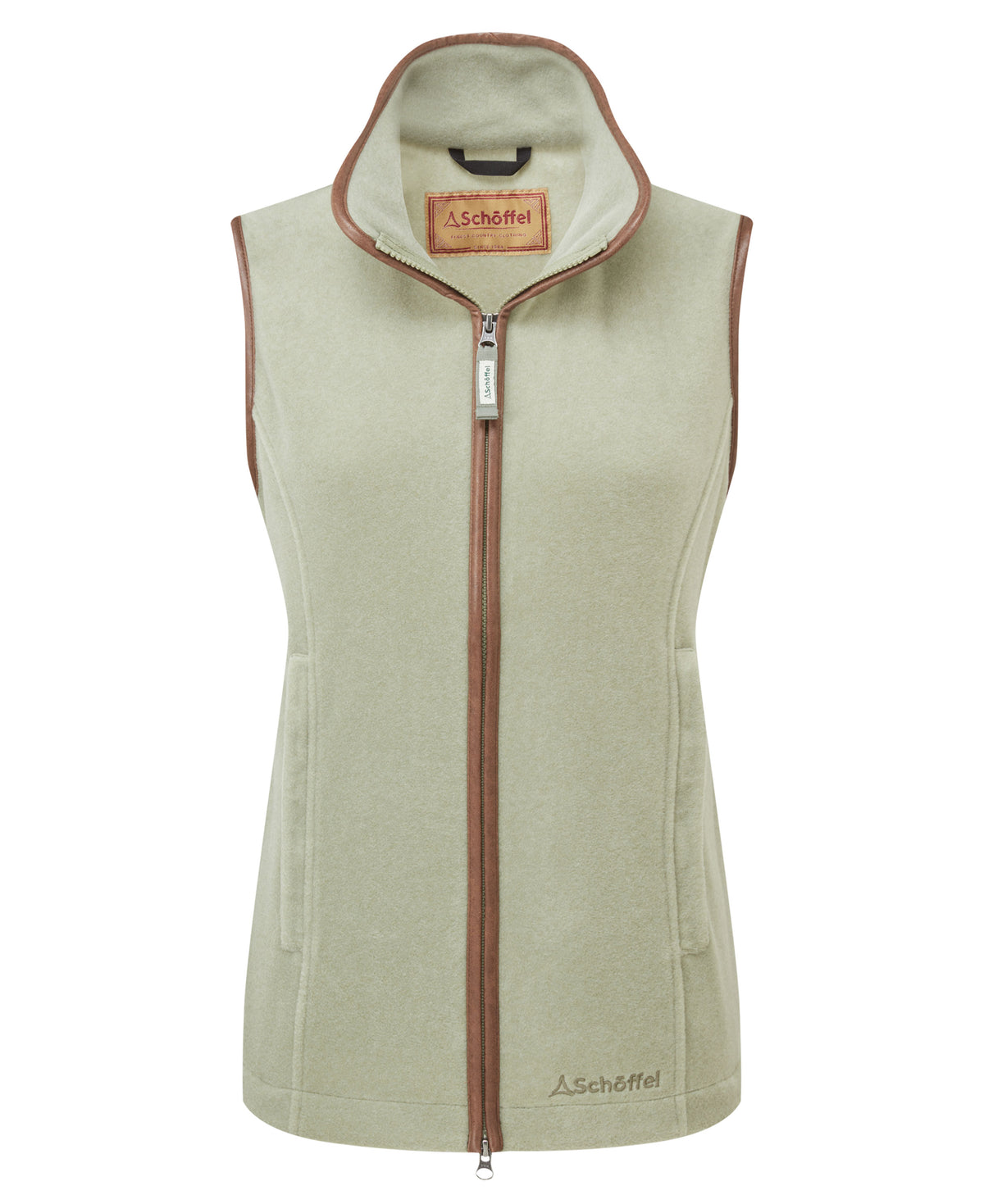 Lyndon II Fleece Gilet - Sage Green