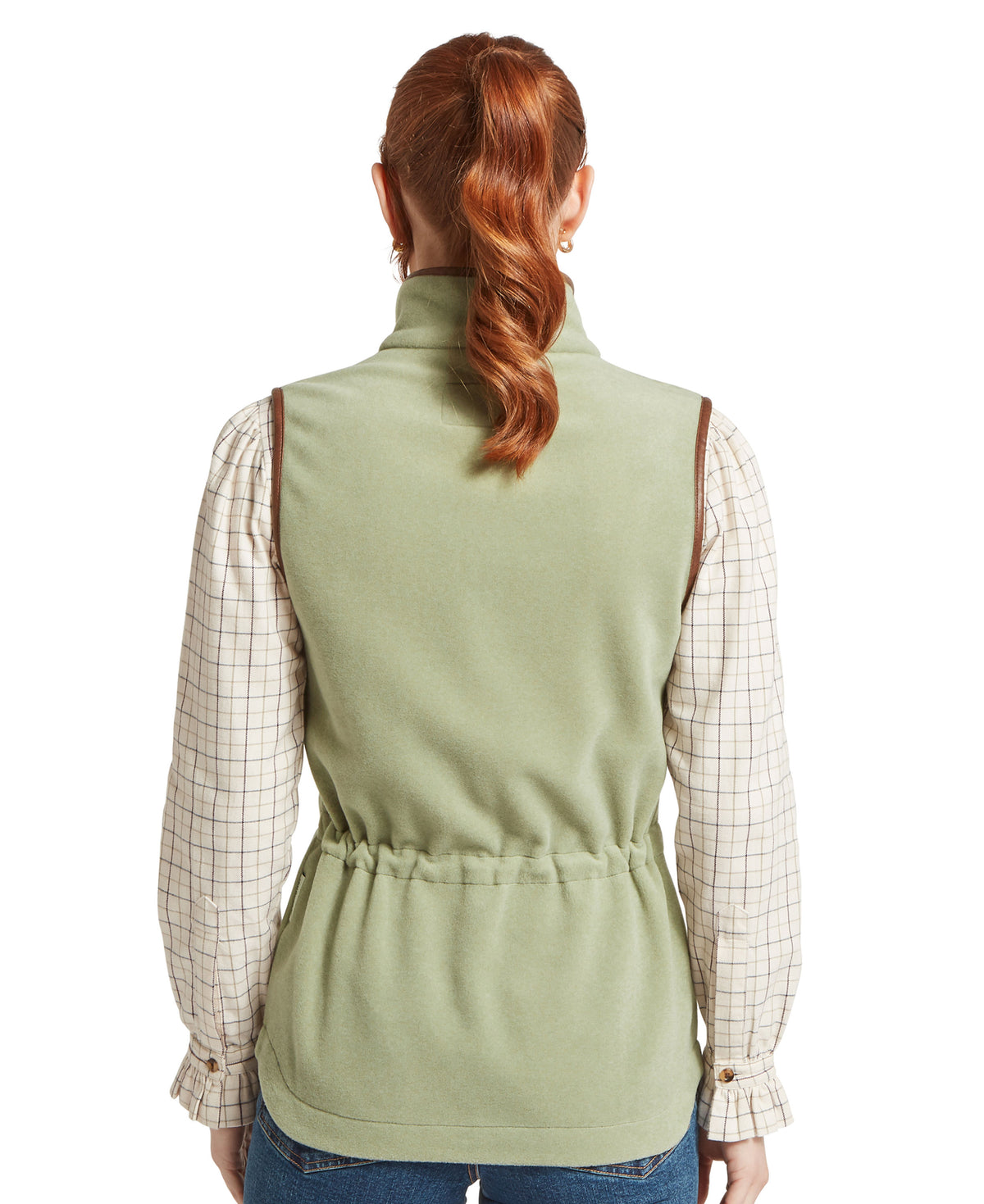 Lyndon II Fleece Gilet - Sage Green