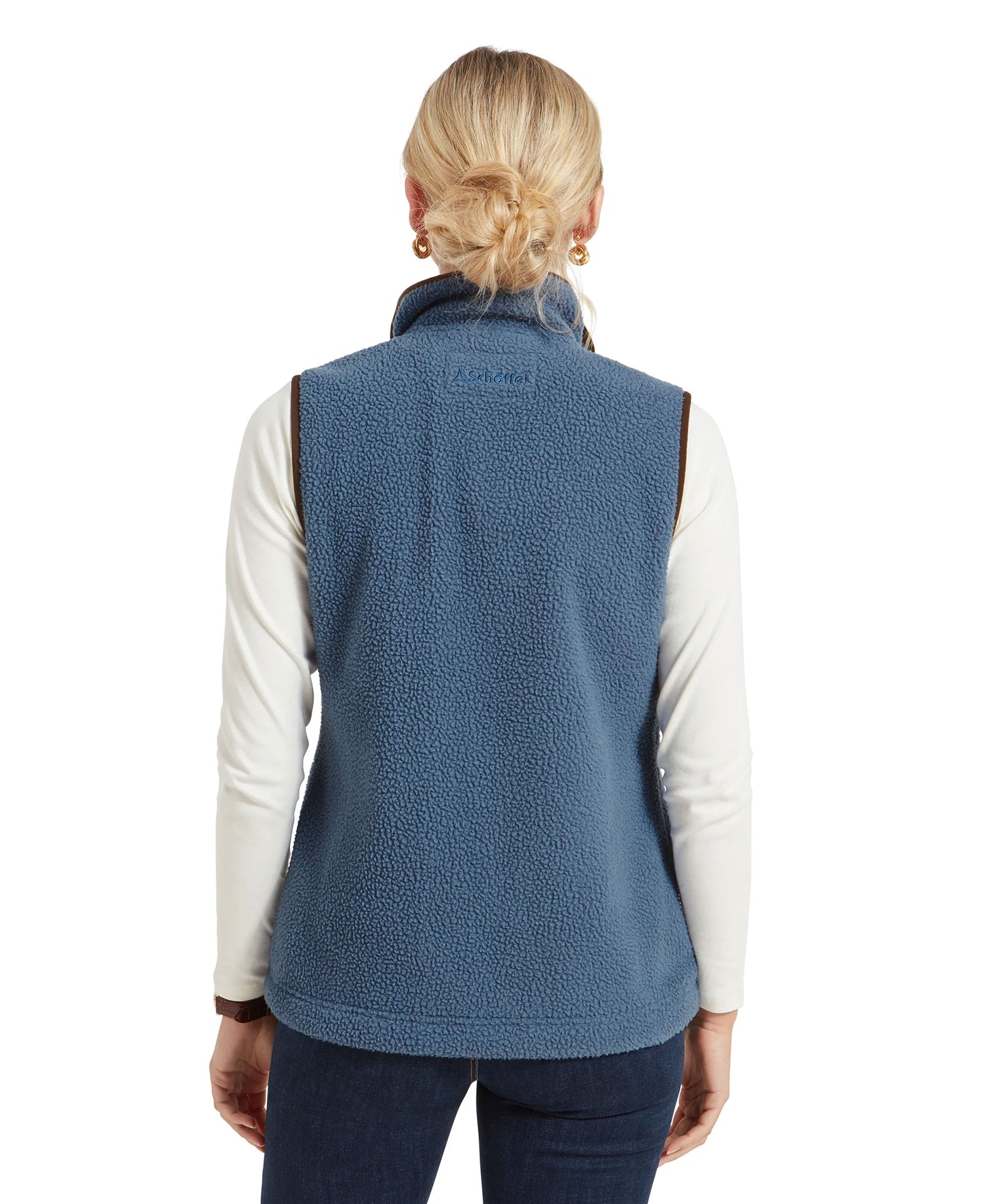 Lyndon Retro Fleece Gilet - Vintage Navy