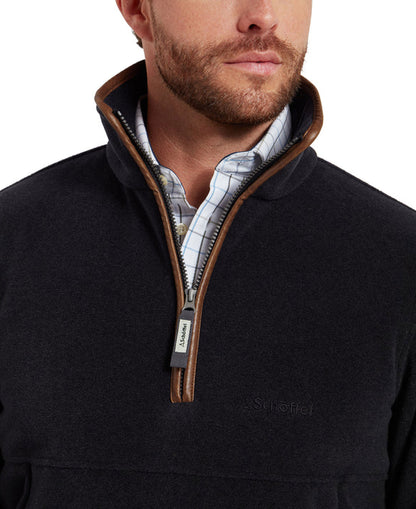 Berkeley 1/4 Zip Fleece - Gunmetal
