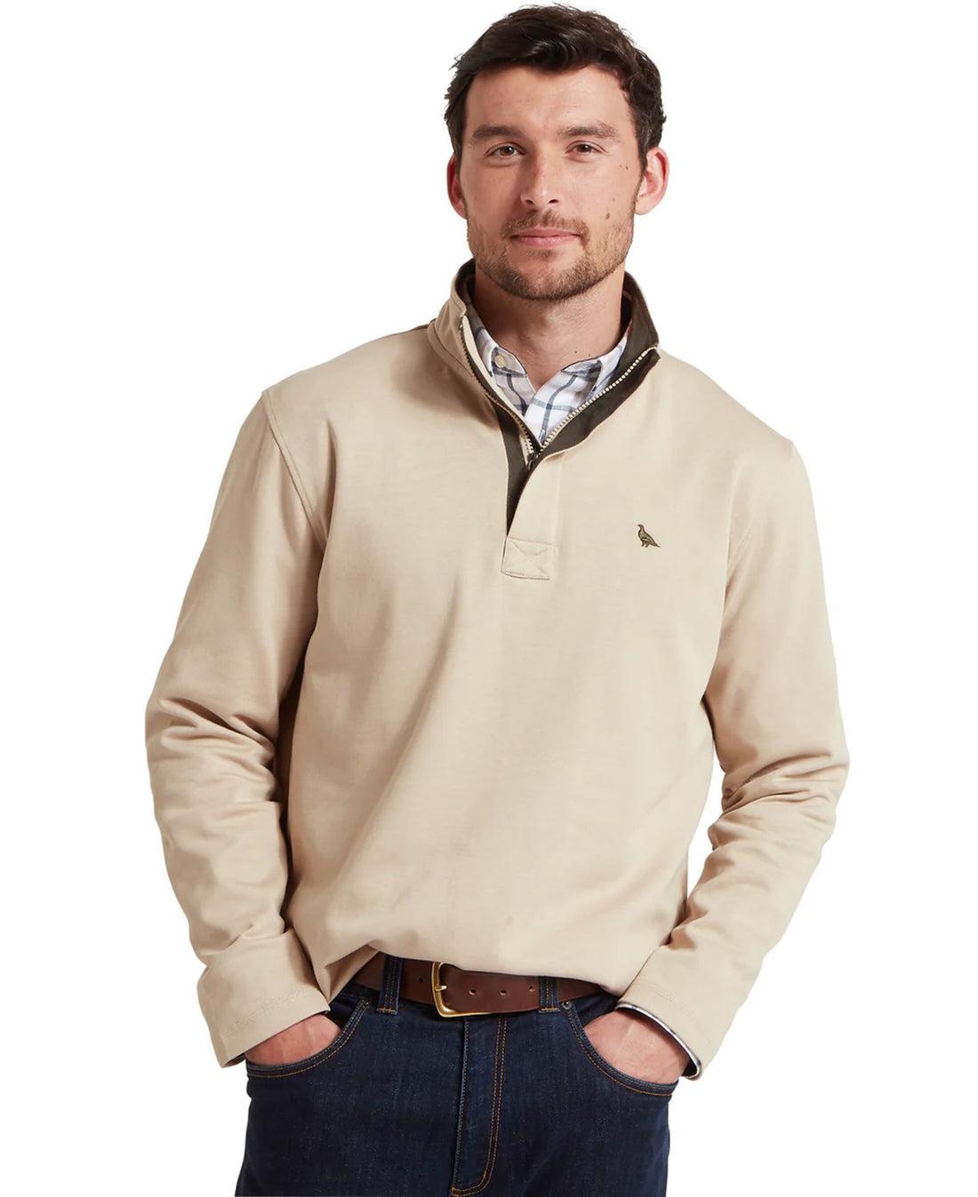 Branscombe Cove Sweatshirt - Cobblestone