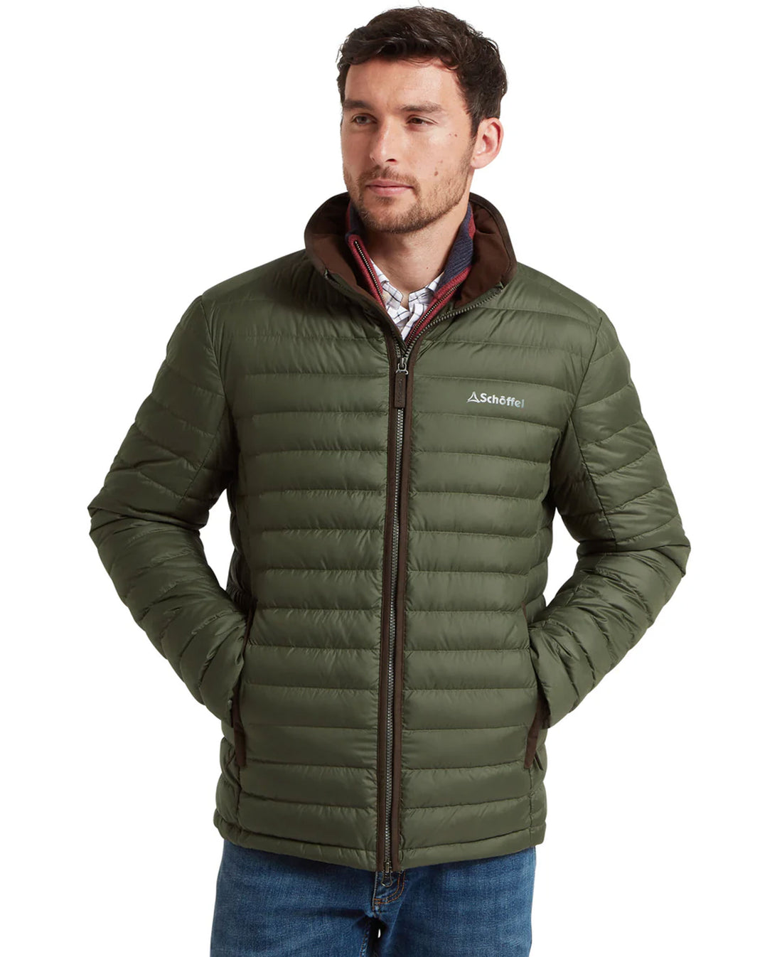 Hallaton Down Jacket - Woodland
