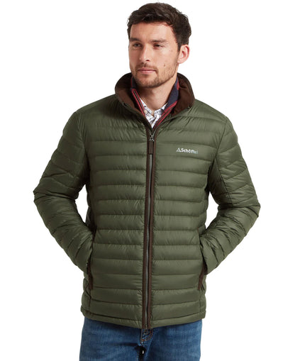 Hallaton Down Jacket - Woodland