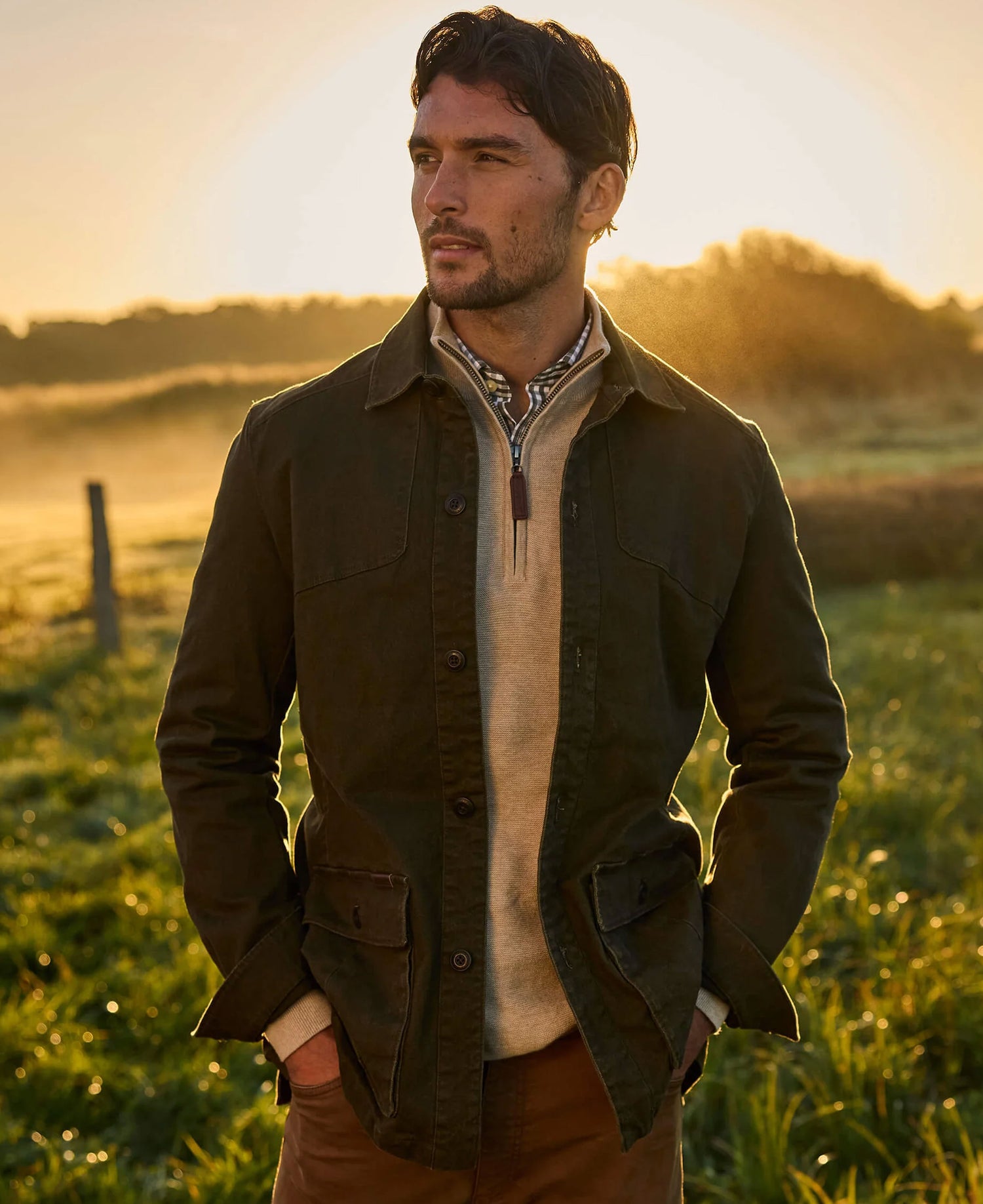 Lynmouth Utility Jacket - Woodland