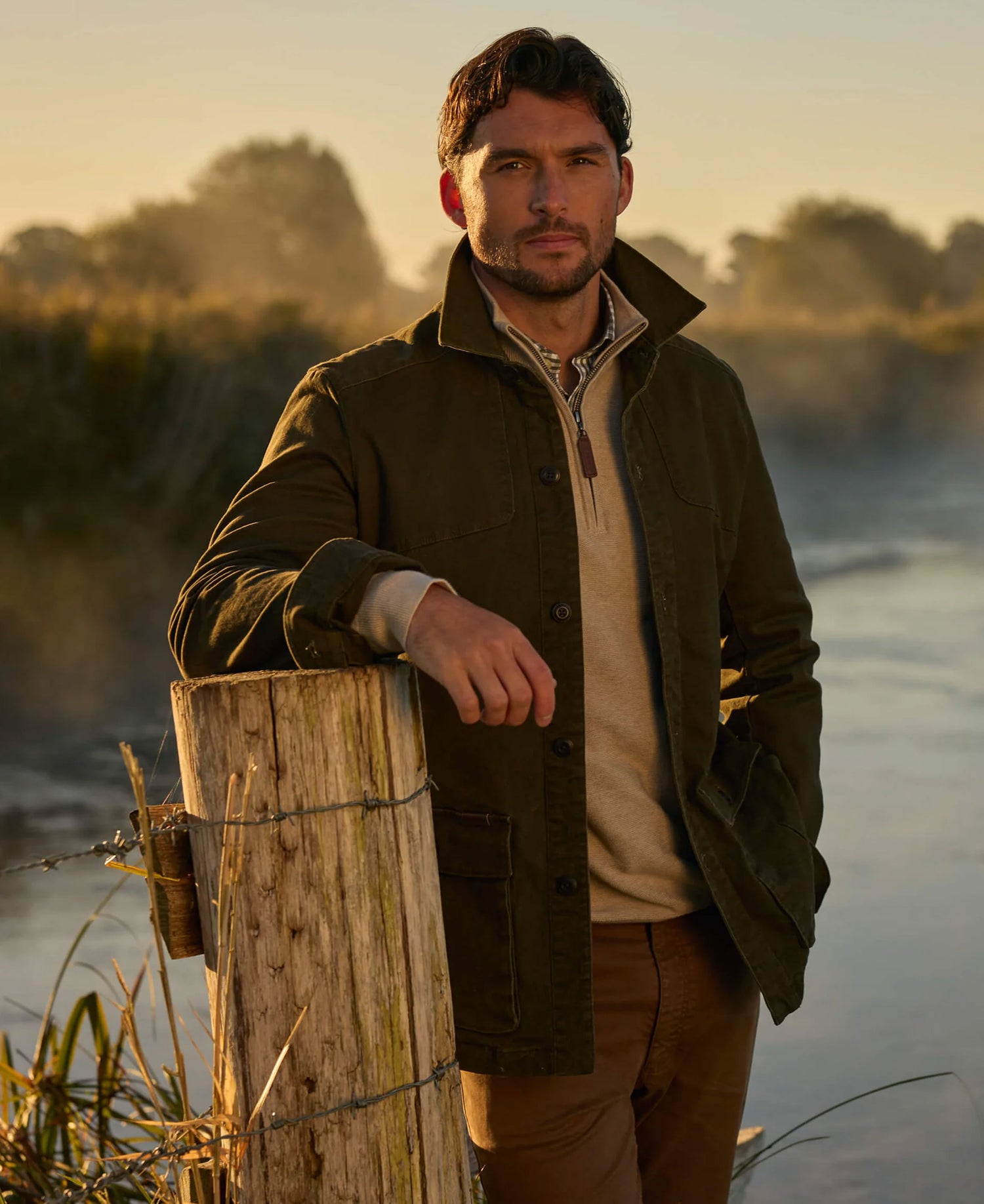 Lynmouth Utility Jacket - Woodland