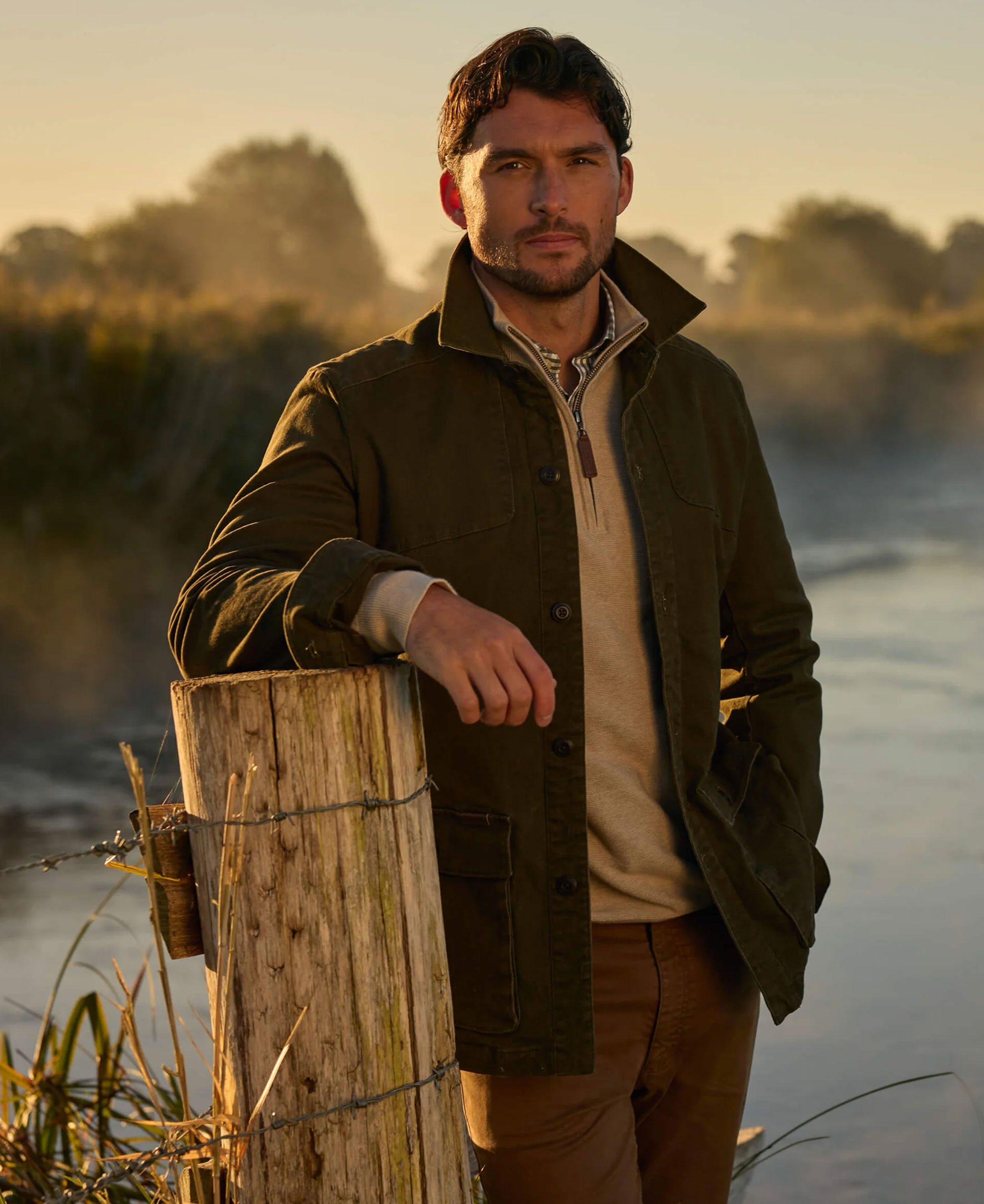 Lynmouth Utility Jacket - Woodland