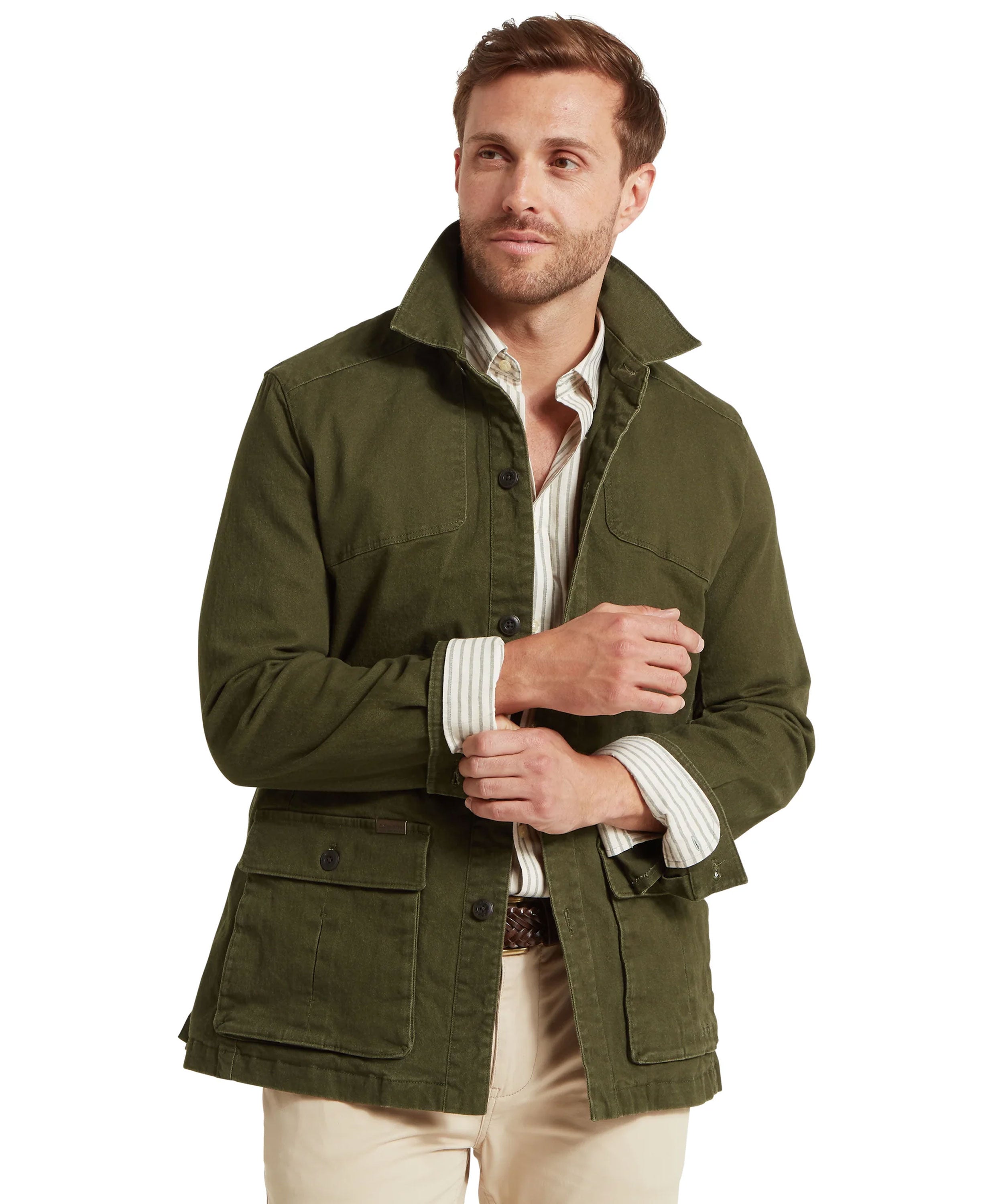 Lynmouth Utility Jacket - Woodland