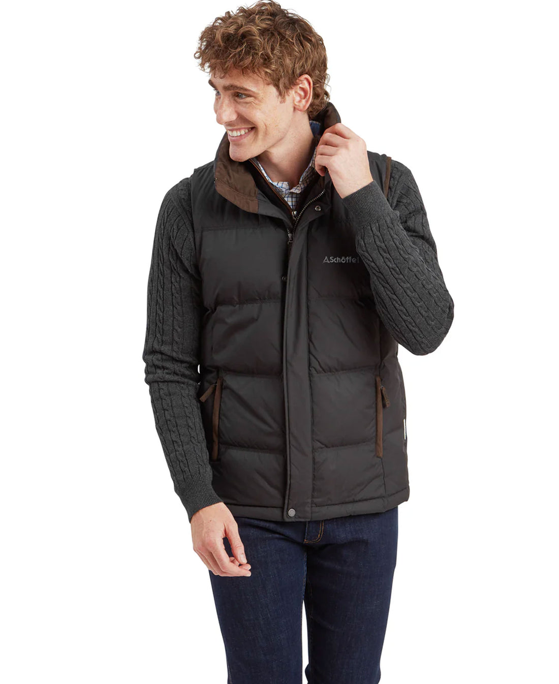 Twickenham II Gilet - Charcoal