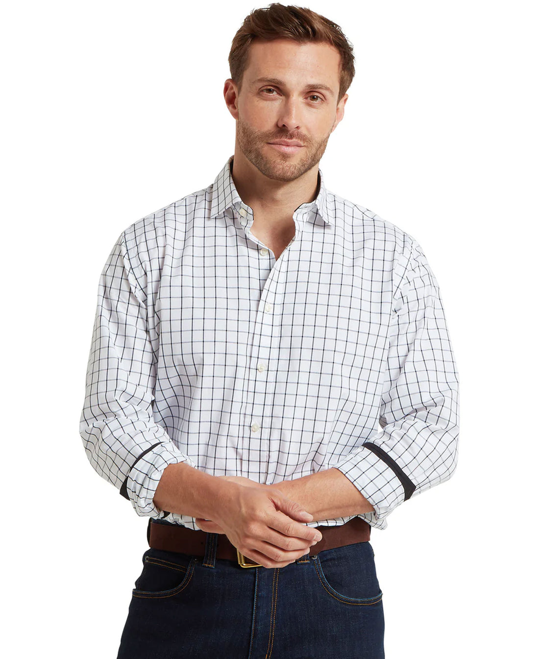 Westminster Classic Shirt - Navy Check