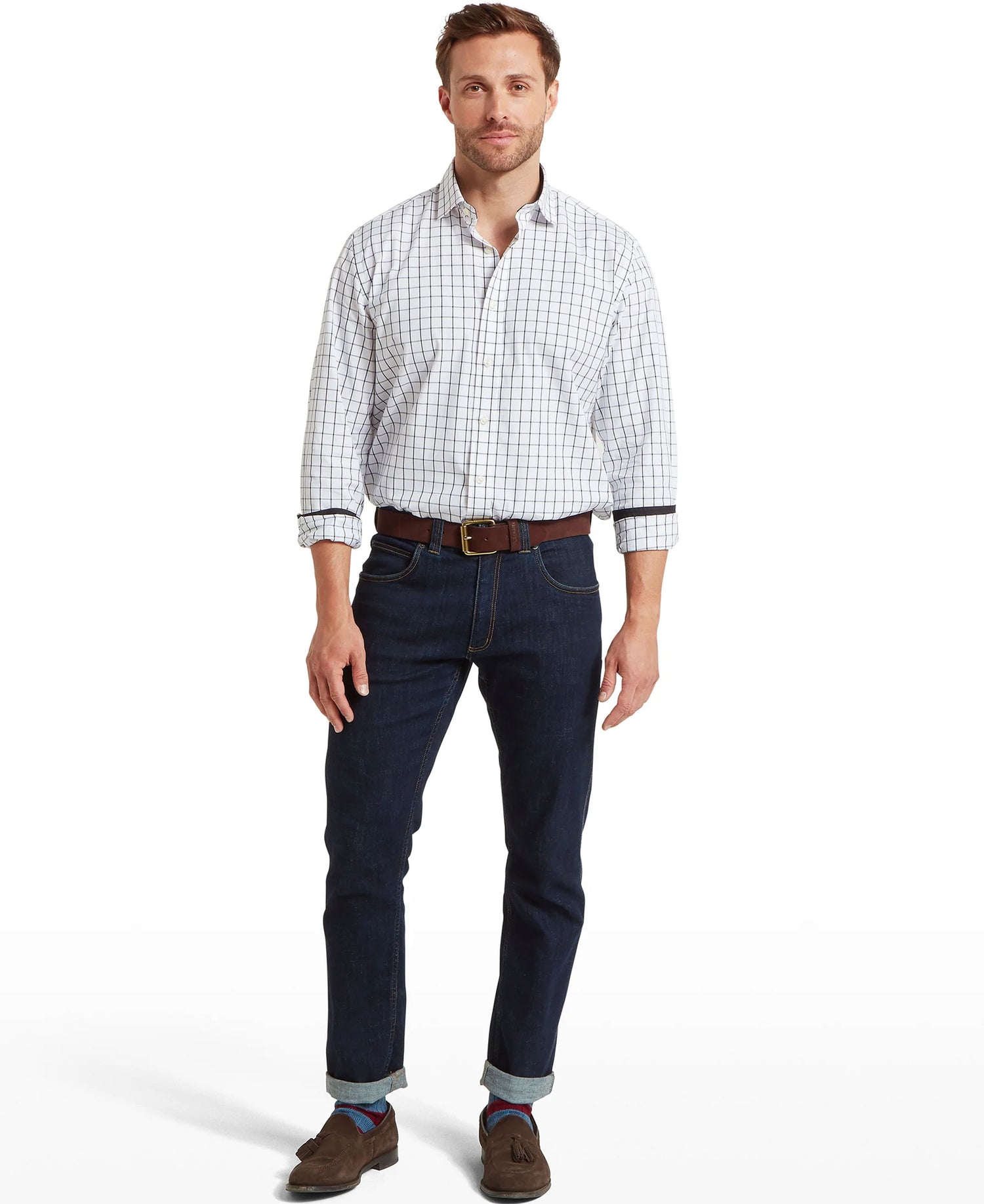 Westminster Classic Shirt - Navy Check