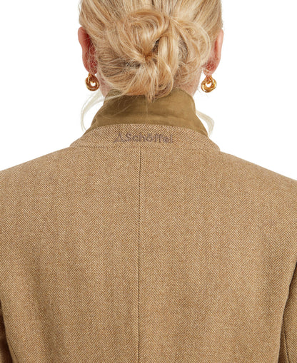 Moray Tweed Jacket - Oak Herringbone Tweed