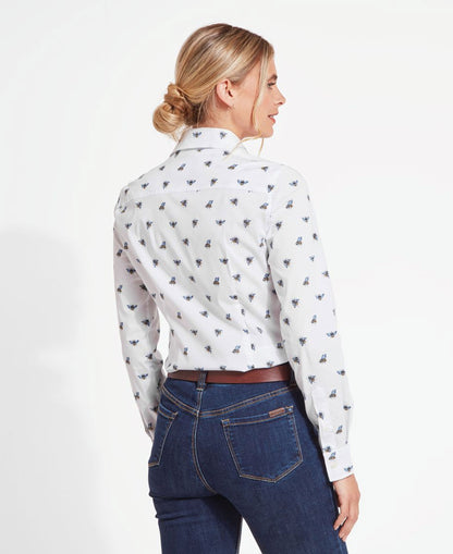 Norfolk Shirt - Bee Print