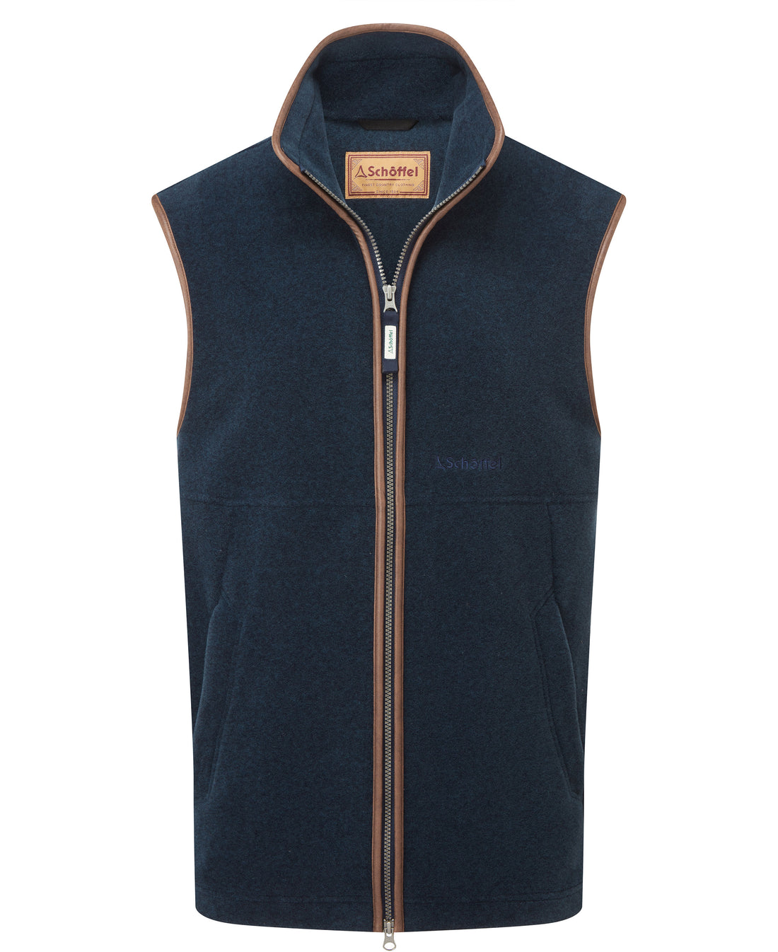 Oakham Fleece Gilet - Petrol Blue