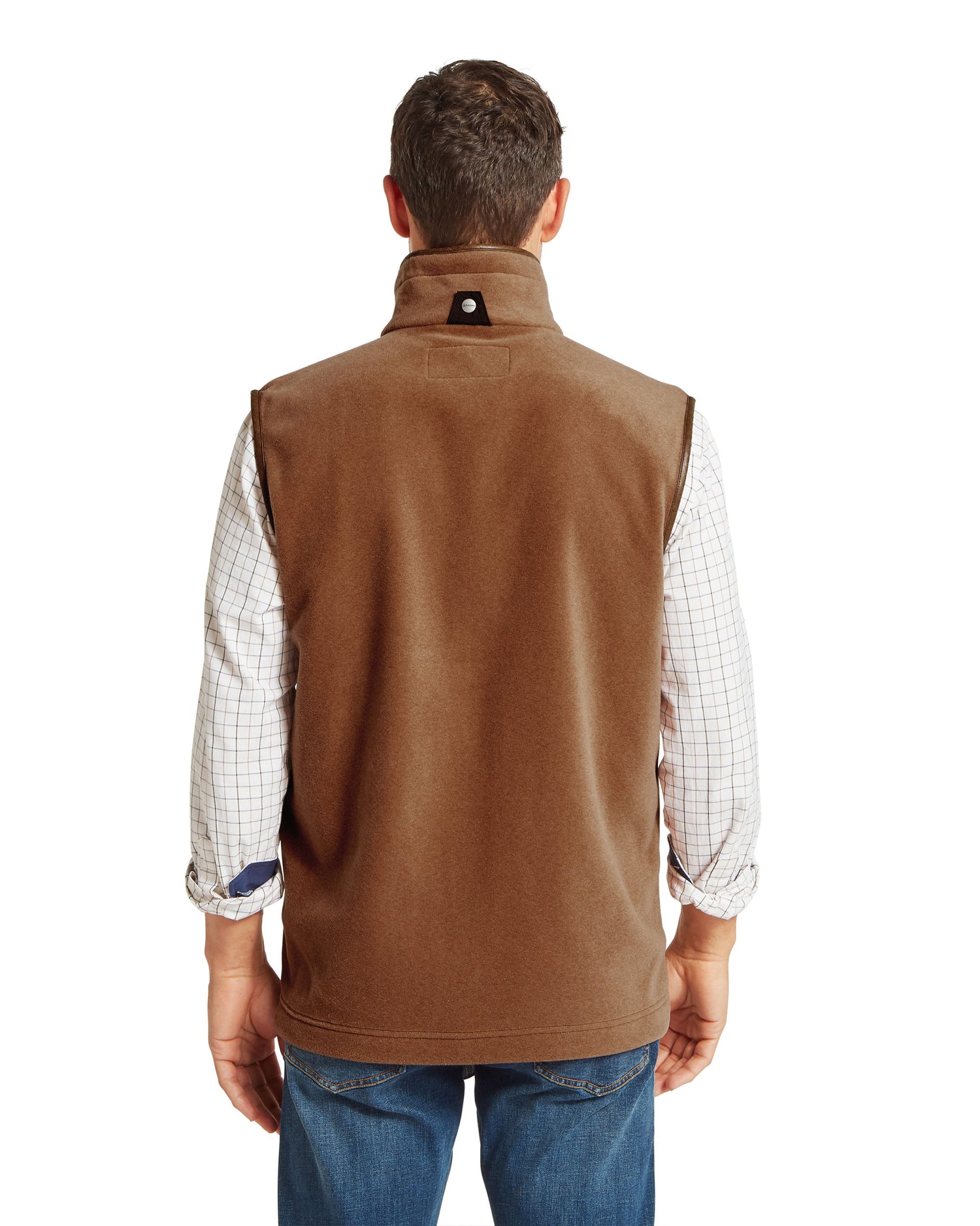 Oakham Fleece Gilet - Toffee