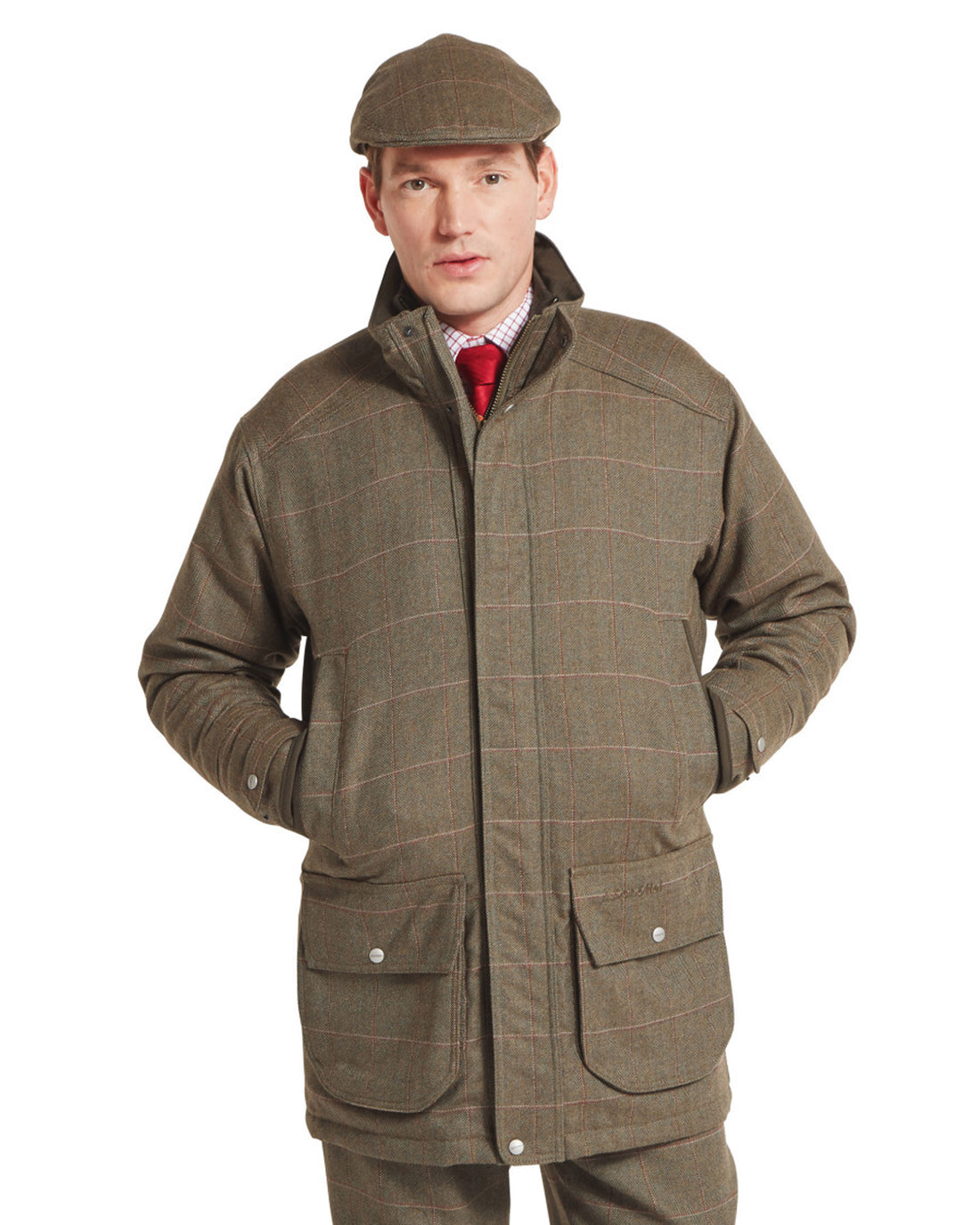 Ptarmigan Tweed Classic Coat - Lochlane Tweed
