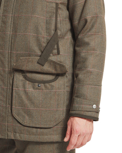 Ptarmigan Tweed Classic Coat - Lochlane Tweed