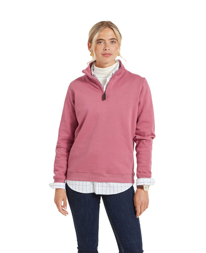 Sennen Cove Sweatshirt - Dark French Rose