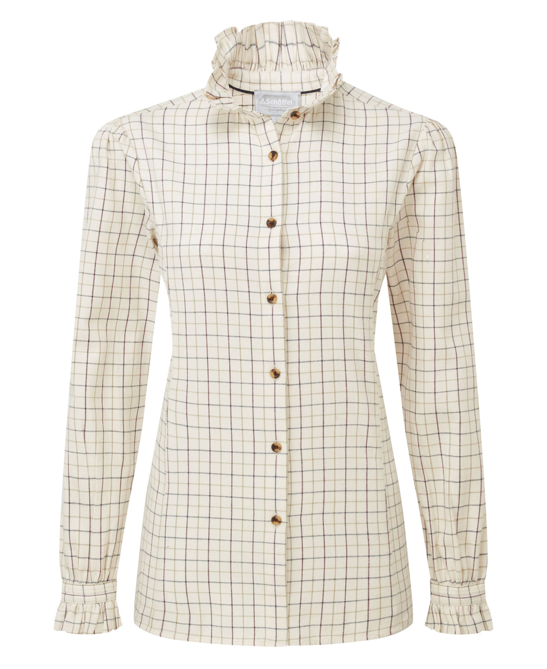 Sheringham Shirt - Beetroot Check