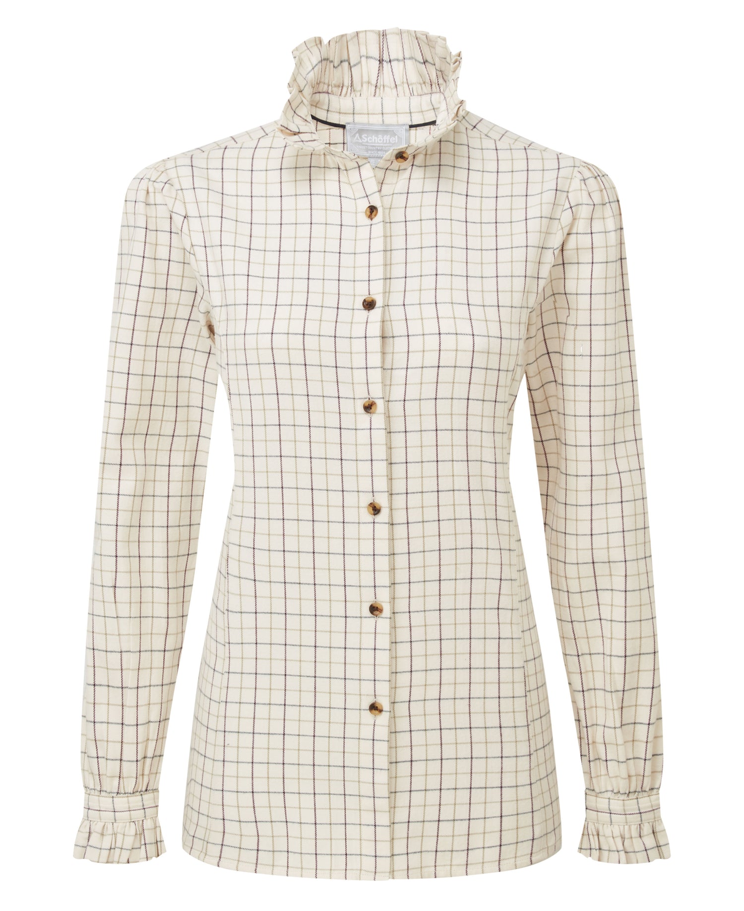 Sheringham Shirt - Beetroot Check
