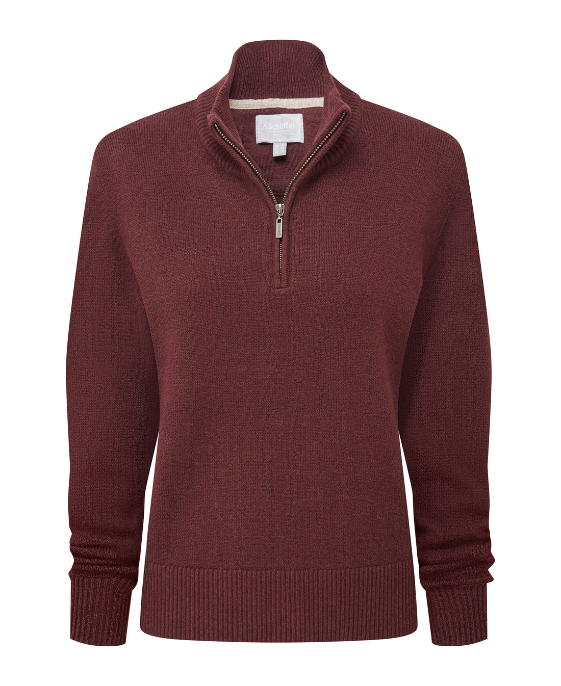 Thoralby 1/4 Zip Jumper - Port