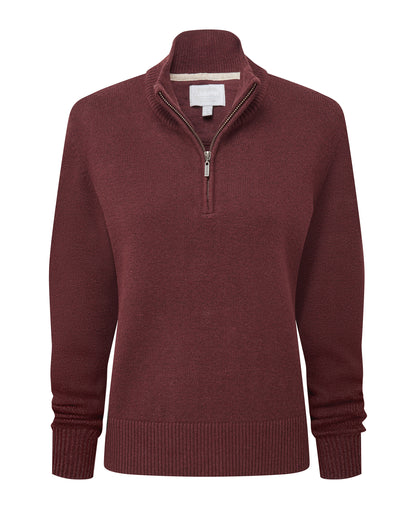 Thoralby 1/4 Zip Jumper - Port