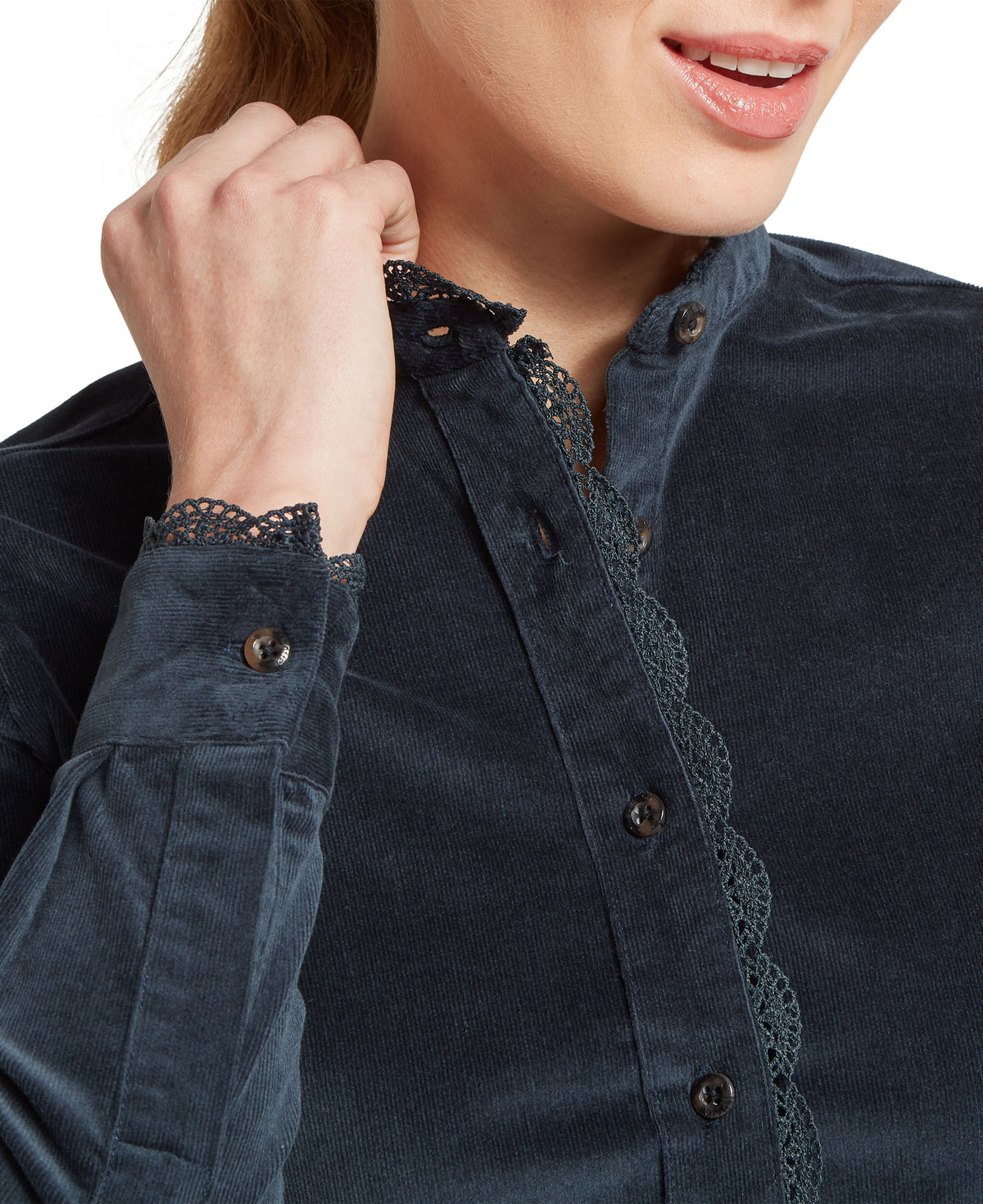Thetford Cord Shirt - Blueberry