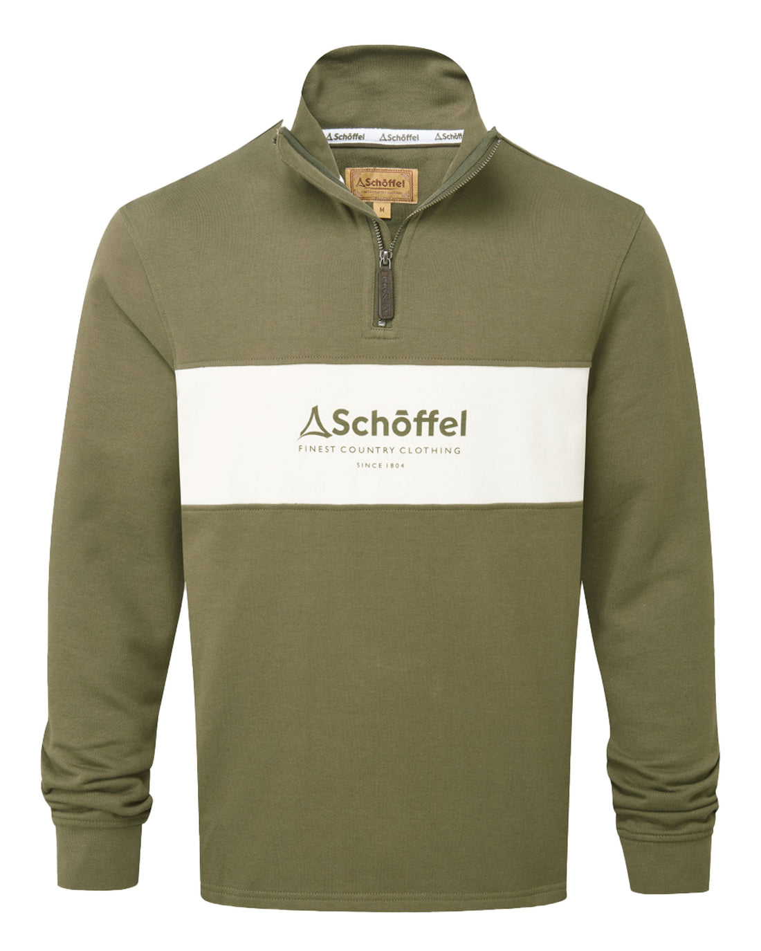Trencrom 1/4 Zip - Dark Khaki Green