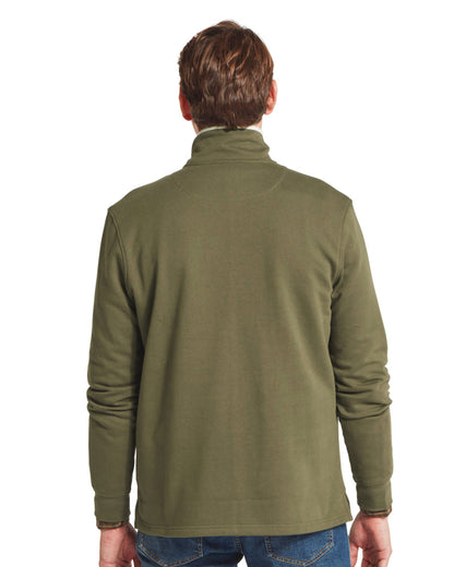 Trencrom 1/4 Zip - Dark Khaki Green