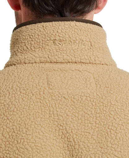 Berkeley Retro Fleece - True Navy/Tan