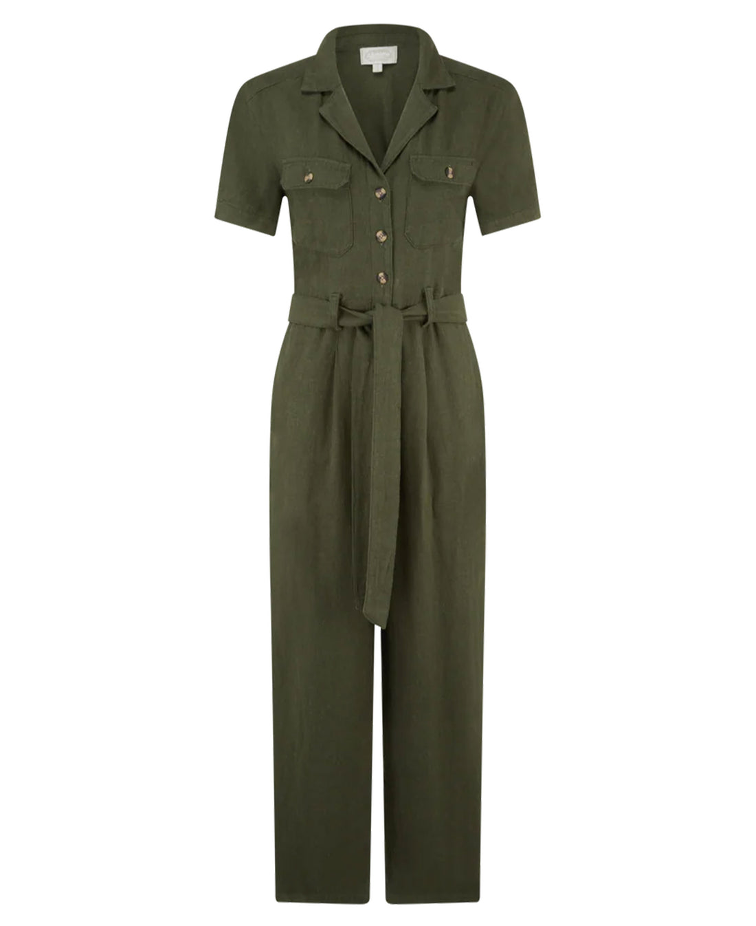 Daisy Jumpsuit - Beetle Green